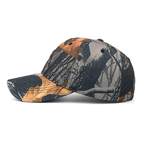 Gorra de Béisbol Unisex de Camuflaje, 6 Paneles, Ajustable, Malla Transpirable, 100% Poliéster, para las Cuatro Estaciones, Gorra para Exteriores - Product Image 1