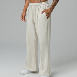 กางเกงขาบานผู้ชาย ผ้าเนื้อนุ่ม ราคาไม่แพง รับทำโลโก้ ขายดีที่สุด บริการ OEM ดีไซน์แฟชั่นล่าสุด กางเกงขาบานผู้ชาย - Product Image 6