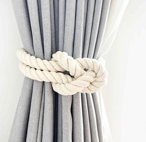 Rope Curtain Ticback Holder Wood Clips Magnetic Curtain Tie Band Hotels Decorative Accessories <b>Tieback</b> Holder - Product Image 3