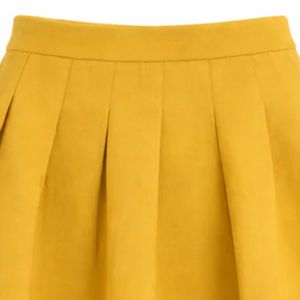 Women Pleated <b>Skirt</b> High Waist Elegant A Line Midi <b>Skirt</b> Classic College Inspired Fashion Casual Party Uniform Style <b>Skirt</b> - Product Image 4