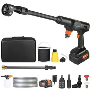 Idropulitrice Portatile Senza Fili 652 PSI 1.0 GPM ad Alta Pressione con Batteria 4.0Ah per Lavaggio Auto, Pulitore Manuale 100% Mobile - Product Image 5