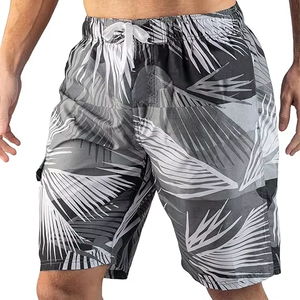 Shorts cargo imperméables taille mi-haute avec grandes poches, taille XL, fermeture à cordon, options multicolores, service de personnalisation de logos - Product Image 6
