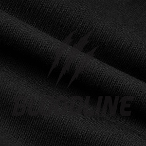 Sweat-shirt à capuche zippé noir pour homme, coupe classique, tricoté, décontracté, pour l'automne, avec poche avant et capuche à cordon de serrage - Product Image 6