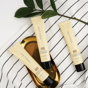 NATINDA Real Magic Cover Green Tea Sun BB Cream Mineral Anti-UV Protector Solar Iluminador Blanqueador para un Maquillaje Impecable OEM/ODM - Product Image 3