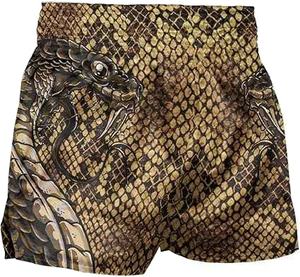 Pantalones Cortos de Boxeo para Hombre, Elásticos, Transpirables, Material Duradero, Adecuados para Entrenamiento y Competición - Product Image 3