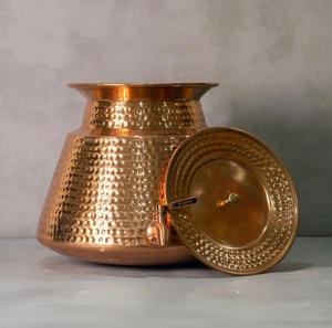 Dispensador de Agua de Cobre con Tapa, Estilo Vintage, de Gran Capacidad, Ecológico, para Uso Doméstico, Muy Demandado - Product Image 4