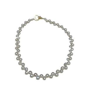 Exquisite Tahitian Baroque Bamboo <b>Necklace</b> 10-12mm <b>Long</b> with 46cm Extended Chain Versatile Ins Style Gift Box - Product Image 5