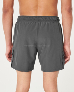 Short de bain de plage d'été à logo personnalisé Short de bain décontracté Streetwear pour homme Short athlétique cargo - Product Image 3
