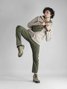 Pantalon thermique décontracté pour homme, idéal pour les activités de plein air automne-hiver, taille mi-haute, coupe droite, pantalon de montagne, service OEM - Product Image 2