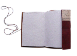 Carnet de notes A5 en cuir, journal, agenda, planificateur, reliure rigide en tissu A5 avec estampage pour l'école et le bureau - Product Image 3