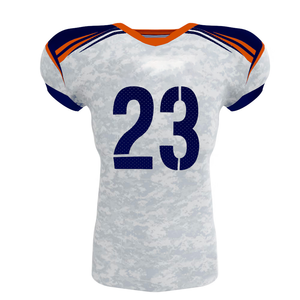 Polyester Men's American Football Jersey Heat-Transfer Printing Front Logo Quick Dry <b>Adjustable</b> <b>Strap</b> - Product Image 4
