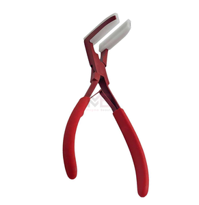Herramientas para extensiones de cabello en stock: Alicates para sellar extensiones de cabello con cinta adhesiva, pinza de estilista para cabello, superficie plana - Product Image 2