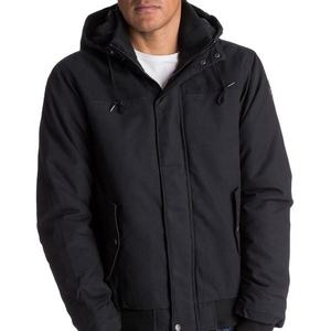 Veste varsity noire pour homme, col montant, respirante, séchage rapide, motif rayé, XXL, fermeture éclair, veste d'extérieur - Product Image 2