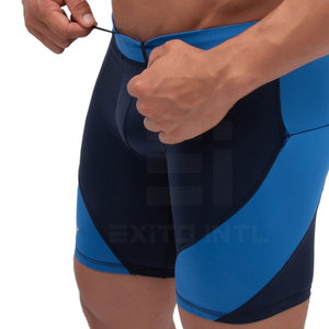 Shorts de compression unis taille mi-haute respirants en Spandex/Polyester de haute qualité pour le sport et le fitness, fabriqués au Pakistan - Product Image 5