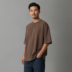Nouveauté 2026 – T-shirts Hip Hop Unisexe en Coton 100% Personnalisables avec Logo Sérigraphié, Respirants, Écologiques et Coupe Ample - Product Image 3