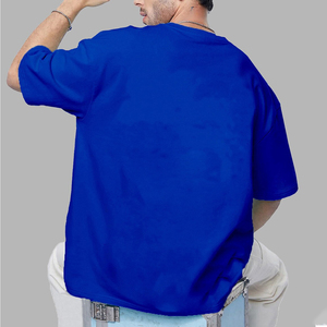 เสื้อยืดโอเวอร์ไซส์ผู้ชาย ผ้าฝ้าย 100% ระบายอากาศดี สไตล์ฮิปฮอป เป็นมิตรกับสิ่งแวดล้อม สวมใส่สบาย ราคาโรงงาน ขายดี - Product Image 2