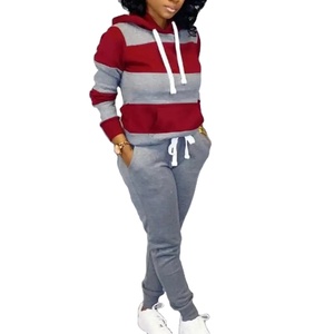 Survêtement Femme Ensemble deux pièces Hiver Chaud Hoodies + Pantalon Pullovers Sweatshirts Femme Jogging Femme Vêtements Sports Suit Outfits - Product Image 2