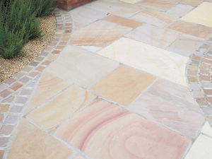 Losas de Pavimento para Patio de Piedra Arenisca India Natural Color Camel Dust de Grocon, Superficie Dividida de 22 mm, Baldosas para Jardín Exterior, Garantía de 2 Años - Product Image 3