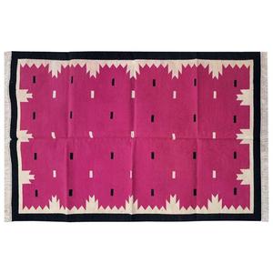 Minimal Pratique Respirant 012 Léger Réversible Coton Flatweave Tapis & Ensembles Pratique pour un usage quotidien - Product Image 3