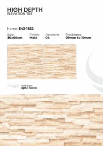 Azulejos de Porcelana de Diseño para Paredes y Pisos, 300x600 mm, Superficie Mate, Azulejos de Cerámica de Primera Calidad para Hogares Modernos, Oficinas y Hoteles - Product Image 2