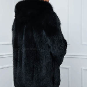 Concevez votre propre veste d'hiver pour homme avec capuche en fausse fourrure, logo personnalisable sur le devant, légère, écologique, fabriquée au Pakistan - Product Image 6