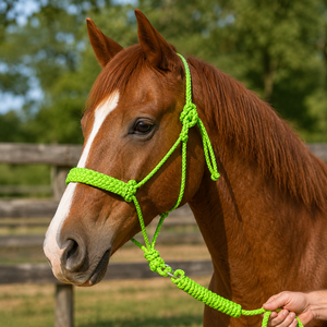 Wholesale Adjustable Nylon Horse Halter Rope Type for Riding and Racing Horses - Product Image 5