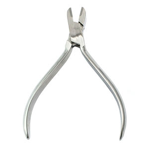 SHAHZIK INTERNATIONAL Pince orthodontique ergonomique à logo personnalisé en acier inoxydable japonais, coupe-tiges distales, alimentée par turbine - Product Image 5