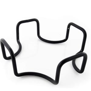 Support de sous-verres rond en métal noir de luxe tendance, design spirale, organisateur de table pour la maison, la cuisine et la salle à manger - Vente chaude - Product Image 5