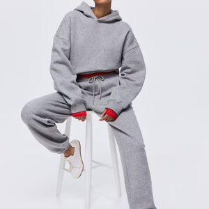 Pantalones Deportivos de Pana Gruesa para Mujer, con Logotipo Personalizado, Estilo Vintage, Pierna Ancha, Corte Recto, Casuales - Product Image 6