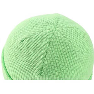 Jacquard Knitted Beanie Design Custom Women Men Winter Beanie Hat Warm Jacquard Logo Knitted Skull Cap Beanie - Product Image 5