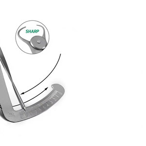 Juego de Calibradores Manuales de 4 Pulgadas, Calibrador de Precisión para Joyería Dental, Acero Inoxidable, Duradero y Preciso - Product Image 2