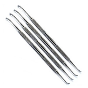 Kit de 4 détartreurs manuels en acier inoxydable allemand avec poignée ergonomique, certifié CE Classe I pour l'élimination du tartre et de la plaque dentaire - Product Image 2