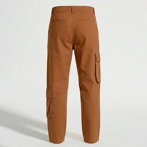 Pantalones Cargo Casuales para Hombre, Moda de Verano, Cierre de Cremallera Media, Antiarrugas, Secado Rápido, Algodón Ecológico Reciclado, Marca Privada - Product Image 2
