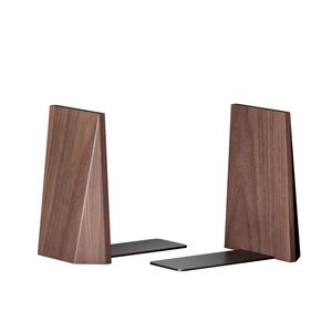 Paire d'entretoises à livres en bois pour enfants, design sculpté coloré, décoratives, artisanales, écologiques, inspirées de l'écriture, pour la maison - Product Image 6