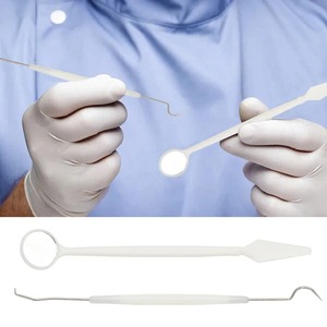 1 Kit d'outils dentaires ergonomiques pour soins bucco-dentaires - Miroir buccal et sonde dentaire, garantie de 2 ans pour usage professionnel et domestique - Product Image 4