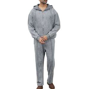 Conjunto Deportivo para Hombre, Primavera-Otoño, Casual, de 2 Piezas, Sudadera con Cierre y Pantalones Deportivos, Conjunto Deportivo de Marca - Product Image 1
