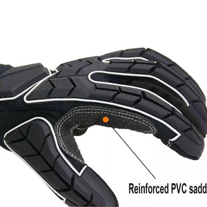 ถุงมือช่างหนังสังเคราะห์ดีไซน์ใหม่ Amara ป้องกันแรงกระแทก ทนทาน พร้อมแผ่น TPR ฉีดขึ้นรูปเพื่อป้องกันมืออย่างดี - Product Image 3