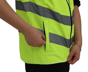 Chaquetas de Seguridad Reflectantes para Guardias de Seguridad de Verano, Ropa de Trabajo Personalizada, Transpirable, Resistente a Desgarros, Diseño Unisex - Product Image 6