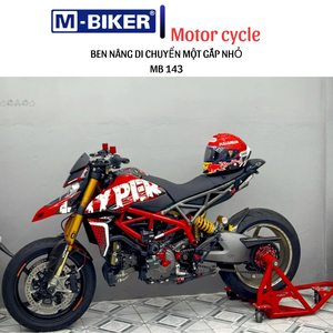 Elevador para Motocicletas MV Agusta 800 con una Abrazadera MB143, Soportes de Trabajo con Capacidad de Carga de 400 kg, Diámetro de 84 cm, Rango de 53 cm, Altura de 43 cm - Product Image 4