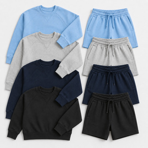 OEM 2026||New Arrival Wholesale Custom logo Clothing Summer Clothes French |Two Piece Sweatshirt Shorts <b>Sets</b> In Affordable Price - Product Image 6