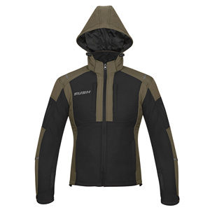 เสื้อแจ็คเก็ตมอเตอร์ไซค์สำหรับผู้หญิง Rush Moto แขนยาว ผ้าตาข่าย ระบายอากาศ กันน้ำ แห้งเร็ว ป้องกันรังสียูวี น้ำหนัก 240 กรัม ชุดแข่งแบบ Heat-Transfer - Product Image 1