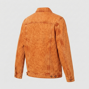 2026 Men's Cotton <b>Denim</b> Jackets Casual Clothing Jackets & <b>Coats</b> Plus Size Custom High Quality Jacket for Men OEM Serviced - Product Image 6
