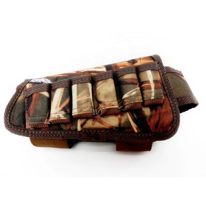 Vente en gros Nylon Tir Camo Shell Holder Coquille réglable Pochette rembourrée Accessoires de chasse calibre 12/16 Shell Hold - Product Image 6