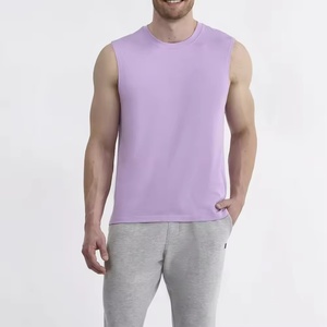 Débardeur de sport décontracté pour homme, respirant, séchage rapide, anti-transpiration, col rond, léger, pour la gym et l'entraînement, coupe ajustée - Product Image 2