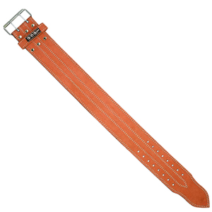 Ceinture de musculation en cuir de vachette noire, réglable avec fermeture auto-agrippante, unisexe, respirante, antidérapante, protection professionnelle pour la taille - Product Image 6