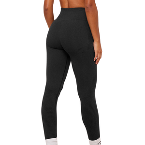 Seamless High Waist Gym Leggings Women Dotted <b>Pattern</b> Yoga Pants Butt Lifting Training <b>Tights</b> Quick Dry Athletic Activewear - Product Image 3