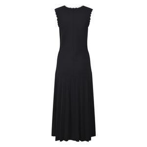 Vibrante Vestido Polo para Mujer - Diseño Deportivo con Rayas en Contraste - Uniforme de Verano para Dama en Algodón Piqué Transpirable - Product Image 4