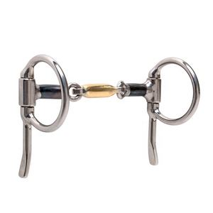 ที่กำหนดเองทำโบว์แมน3ชิ้นอุปสรรค์บิตครึ่งแก้ม Padding ซอฟท์สแตนเลสหลวมแหวนเงินเยอรมันบิต - Product Image 1