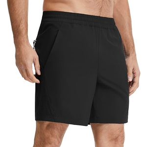 Pantalones Cortos de Verano para Hombre, de Algodón, Cintura Elástica, Lisos, Cómodos, Casuales, con Estampado Personalizado, Proveedor OEM, Venta al Por Mayor - Product Image 2