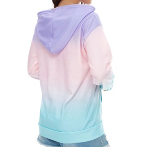 Latest Design Sport Style Women's Winter <b>Thermal</b> Hoodies Casual Wear Sweatshirt Hooded Collar 100% Cotton <b>Fleece</b> Custom Colors - Product Image 2